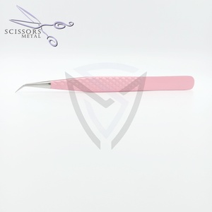 Pinzas de Precisión para Pestañas de Acero Inoxidable OEM con Punta Puntiaguda, 14 cm de Longitud, Stock al por Mayor, Hechas en Pakistán - Product Image 4