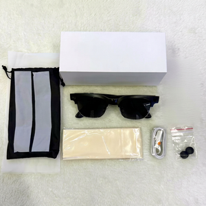 Lentes Inteligentes con Cámara de 8MP, Video 1080P, Transición IA, Llamadas Bluetooth, Reproductor de Música, Marco Metálico, Resistencia al Agua IPX5 - Product Image 1