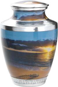 โกศอลูมิเนียมสำหรับขี้เถ้าจากมนุษย์ผลิตในอินเดีย - Product Image 4