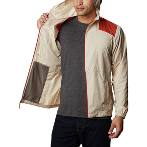 Custom <b>Winter</b> Unisex Hooded Windbreaker <b>Jacket</b> Canvas Casual Zipper <b>Waterproof</b> Breathable Eco-Friendly Low MOQ - Product Image 2