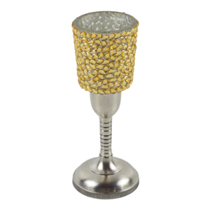 Classic Design <b>Lanterns</b> Vintage Mosaic <b>Hurricane</b> Candle Holder Events Parities and Weddings Multiple Colored Votive - Product Image 4