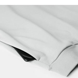 Sweat à capuche en coton imprimé personnalisé pour hommes pull en polaire renard argenté de haute qualité sweats à capuche grande taille pour enfants et adultes - Product Image 5