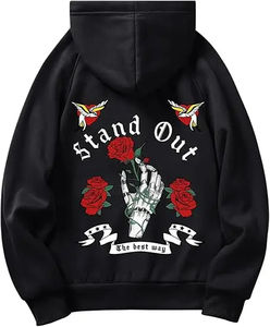 Sudaderas con Capucha Personalizadas con Logotipo, Impresión DTG y Bordado, 100% Algodón Grueso, Color y Talla Personalizados, Diseño Sólido con Bolsillo para Invierno - Product Image 6