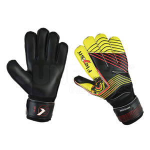Gants de football de gardien de but sur mesure de haute qualité Offre Spéciale des vêtements de sport avec des matériaux en cuir PU Latex - Product Image 1