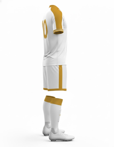 Conjunto de Camiseta y Pantalones Cortos de Fútbol Personalizados con Nombre y Número, Control de Humedad, Transpirable, Secado Rápido, Ropa Deportiva de Alta Calidad - Product Image 3