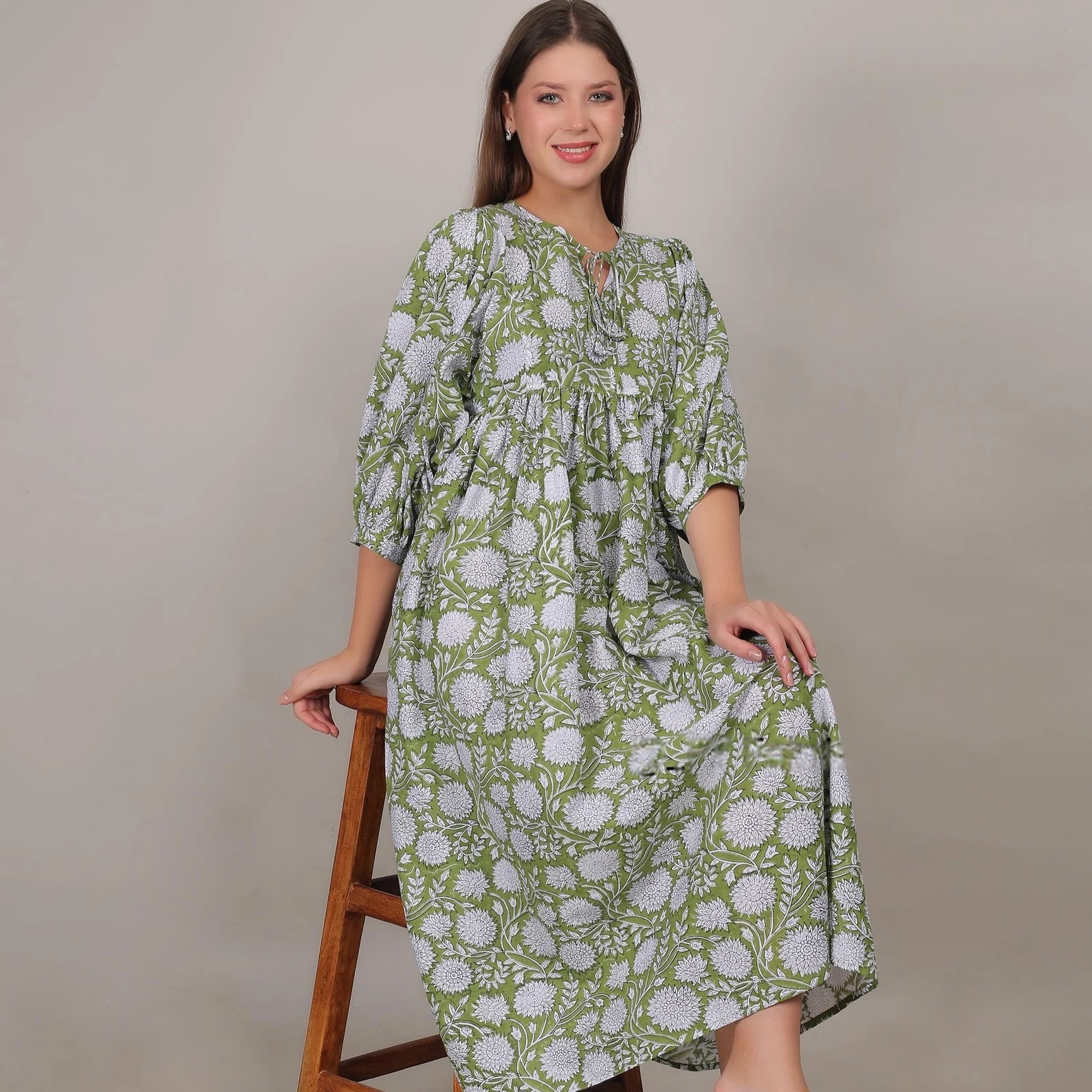Indian Summer Dresses Elegant and Boho-Chic Maxi Gowns