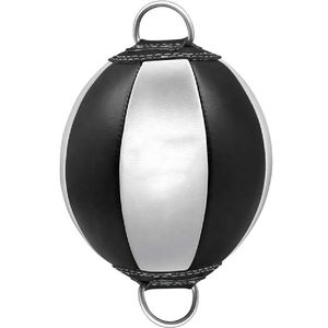 Ballon de vitesse de boxe personnalisé de haute qualité en cuir noir durable et écologique pour la vente en gros - Product Image 4