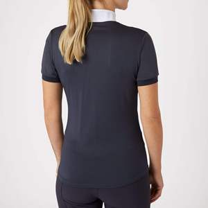 Personalizable al por mayor Mujeres Riding Show Camisas Capa base Top Ropa ecuestre Premium Comfort and Fit Camisa de equitación - Product Image 3