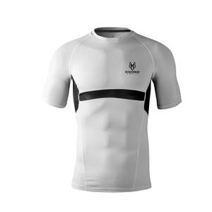 Camiseta deportiva de alta calidad para hombre con tecnología de secado rápido para sesiones de entrenamiento cómodas Camiseta deportiva para hombre - Product Image 2