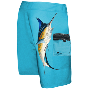 กางเกงขาสั้นชายหาดกางเกงขาสั้นตกปลาแห้งเร็วแบบนุ่ม2023ใหม่ - Product Image 5