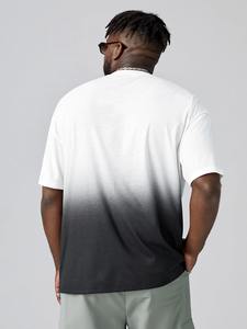 Camiseta de Hombre 100% Algodón de Color Sólido, Logotipo Personalizado, Camiseta Informal de Verano, Camiseta Básica Lisa, Venta al por Mayor, OEM - Product Image 3