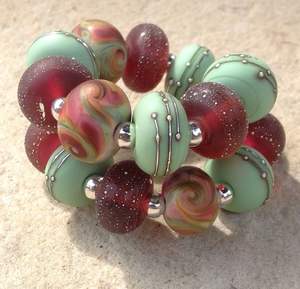 Perles en résine - Décoration d'intérieur artisanale, cadeau, taille personnalisable, coloré pour mariage et Saint-Valentin - Product Image 4