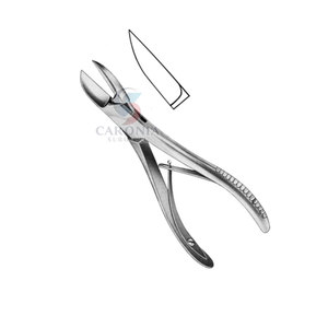 Pince de coupe d'os Ruskin Liston de haute qualité en acier inoxydable Instrument de coupe d'os chirurgical pince de coupe d'os - Product Image 4