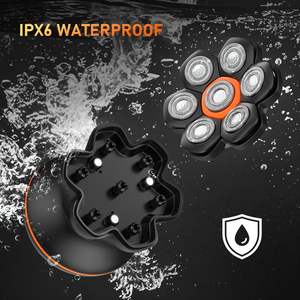 Afeitadora Eléctrica para Hombre con Cinco Cuchillas Flexibles, Resistente al Agua IPX7, Batería de Larga Duración, Fácil de Limpiar, Idioma de Funcionamiento Alemán - Product Image 5