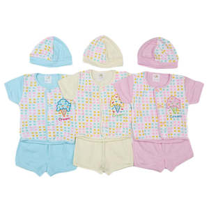 ชุดของขวัญสำหรับเด็กแรกเกิด (6 ชิ้น) - หลายสี - Product Image 1