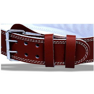 เข็มขัดยกน้ำหนักหนังสำหรับออกกำลังกาย - Product Image 6