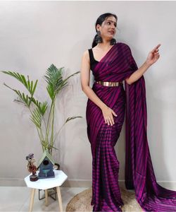 Nouvelle tenue de saree brodée tendance avec chemisier lourd à séquence de cordon unique sur tissu en filet d'organza pour les mariages - Product Image 6