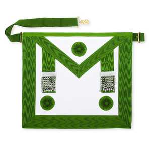 Tablier conçu avec corps cousu sangle confortable et finition soignée idéal pour les cérémonies d'événement ou l'apparence officielle - Product Image 4