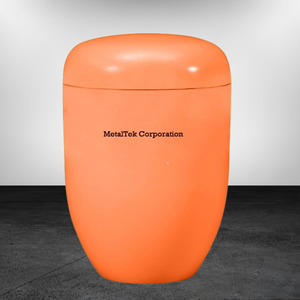 Urna de cremación de Metal de hierro para adultos grande de estilo europeo Proveedor de tarros decorativos de recuerdo de cenizas de entierro conmemorativo más vendidos - Product Image 2