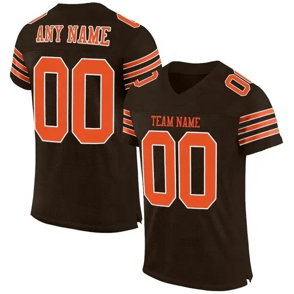 Custom Mannen Rugby American Football Jersey Training Club Snel Droog Originele Voetbalkleding Voetbalclub Uniformen Shirt