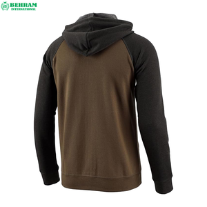 Sweat à capuche unisexe à fermeture éclair, effet délavé, en molleton 100% coton French Terry, style streetwear, ourlet brut, logo brodé, séchage rapide, respirant - Product Image 4