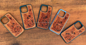 มาใหม่สไตล์ตะวันตกมือเครื่องมือหนังโทรศัพท์กรณีส่วนบุคคลVINTAGE LUXURYคุณภาพสูงโทรศัพท์ 15 โทรศัพท์มือถือครอบคลุม - Product Image 2