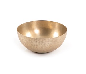 Bol élégant en métal argenté parfait pour servir des collations aux fruits, des salades et comme centre de table décoratif pour une décoration intérieure moderne et élégante - Product Image 4