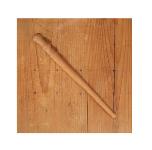 Sauce à remuer en bois Omelette Spatule antiadhésive Ustensiles de cuisine 1 pièce Teck Beach Wood Spurtle - Product Image 6