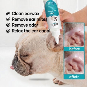 Nettoyeur d'oreille naturel pour chien OEM ODM et traitement des infections Chiens Gouttes pour chien Démangeaisons Irritation Cire Accumulation - Product Image 6