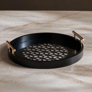 Bandeja de Servicio de Esmalte Metálico Duradera, Construcción de Alta Calidad para Uso en el Hogar, Hoteles y Restaurantes - Product Image 5