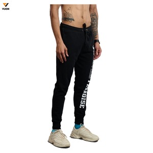 Men's Casual Gym Jogger Sweatpants High Waist French <b>Terry</b> 300 GSM Customized Embroidered Logo Wholesale Sports Jogging Pants - Product Image 5