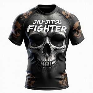 Rashguards de BJJ Premium para Sublimación, Impresión Personalizada de Alta Calidad, Ropa de Entrenamiento de MMA Duradera, Transpirable, Elástica, Anti-UV, de Secado Rápido - Product Image 4