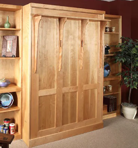 เตียงพับติดผนังแบบแนวตั้ง (โครงไม้เนื้อแข็ง) - Product Image 5