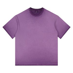 Venta al por mayor 2026 logotipo personalizado Casual Deporte Camiseta para hombres de alta calidad 100% algodón tejido liso Stock para pedidos al por mayor - Product Image 3