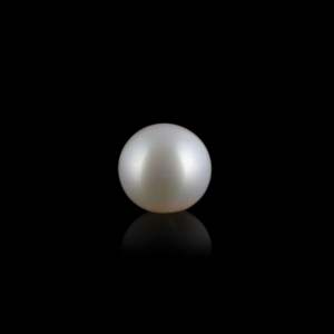 Perles d'eau douce naturelles, perles en vrac, 4 carats, blanc rose, pour bijoux et fabrication de bijoux - Product Image 1