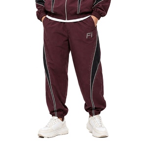 Custom Y2K Tracksuit Men Nylon Jogger Set <b>Rhinestone</b> Zip <b>Jacket</b> Premium Sportswear Wholesale Zipper men's <b>jackets</b> Manufacturer - Product Image 2