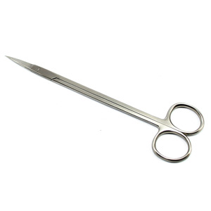 Tijeras para fístula Kelly, instrumento quirúrgico Manual de acero inoxidable para uso abdominal ginecológico con puntas afiladas - Product Image 2