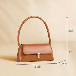 Bolso de hombro de cuero tallado a mano de gran oferta hecho a mano bolso elegante bolsos de cuero recién llegados para mujer multiuso - Product Image 4