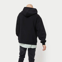 Sudadera con Capucha Oversize de Punto 80% Algodón 20% Poliéster, Hombros Caídos, Estilo Pullover, Cuello Redondo, Dobladillo Acanalado, Estampado Personalizado, para Hombre, Invierno