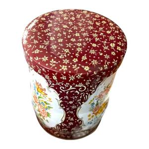 Premium Eco-Friendly Modern Luxury <b>Floral</b> Design Metal Tea Coffee <b>Storage</b> <b>Box</b> Lid Elegant Decorative Container for Kitchen - Product Image 5