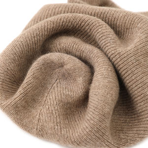 OEM 3D Embroidered Acrylic Beanies Custom Satin Lined Lining Inside <b>Winter</b> Knitted <b>Hat</b> With Jacquard Logo <b>Men</b> Beanie - Product Image 5