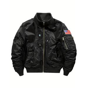 Nouveauté Veste bomber en satin pour homme de qualité supérieure Vente en gros Veste coupe-vent d'hiver sur mesure Tailles grandes Vestes bomber pour homme - Product Image 1