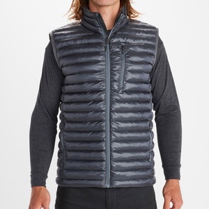 เสื้อแจ็คเก็ตพัฟเฟอร์ผู้ชายสไตล์ยุโรปแบบคลาสสิก รุ่นฮิต แบบกลับด้านได้ ไม่มีแขน บุใยฝ้าย อุ่นสบายสำหรับฤดูหนาว พับเก็บได้ - Product Image 5