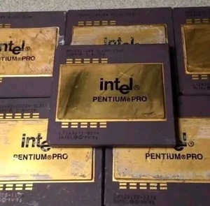 ชิปประมวลผล Intel Pentium Pro CPU สำหรับซ่อมแซมและขายต่อในตลาดอะไหล่คอมพิวเตอร์เดสก์ท็อป - Product Image 3