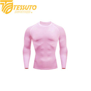 Camiseta de Manga Larga para Hombre, Protección Solar, Transpirable, de Poliéster y Elastano, Ecológica, con Impresión por Sublimación Personalizada, Absorbe la Humedad - Product Image 2