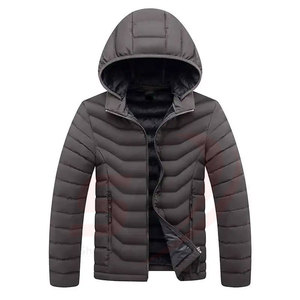 Chaqueta de invierno personalizada para hombre, ropa informal a prueba de viento, impermeable, acolchada, con capucha, 2023 - Product Image 4
