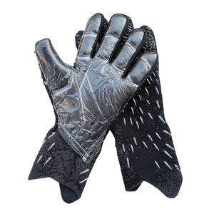 Guantes de Portero en Oferta, Guantes Profesionales de Látex con Protección, Guantes de Fútbol de Nylon Tejido - Product Image 3