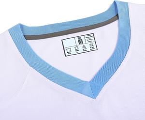 Tenue de sport haut de gamme pour hommes, comprenant un maillot de football, un short de football, un uniforme d'entraînement, respirant, léger, athlétique - Product Image 4