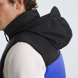 Vêtement d'extérieur d'hiver professionnel de haute qualité, vente en gros, logo personnalisé, service OEM, veste matelassée pour homme, anti-rides, 100% polyester - Product Image 2