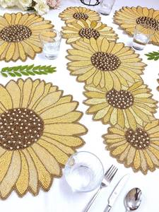 <b>Beaded</b> Table <b>Placemat</b> - Product Image 2